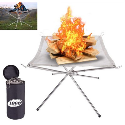 Portable Campfire Stand Fire Pit