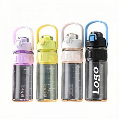 Stylish Portable Sports Water Bottle with Carry Handle