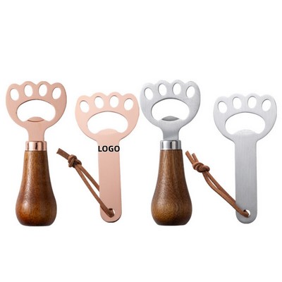 Custom Cat Paw Bottle Opener