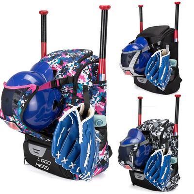 Large Capacity Baseball Gear Backpack