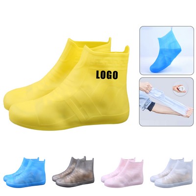 Waterproof Anti-Slip Silicone TPE Rain Shoe Covers
