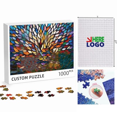 20 x 27" Full Color 1000 Piece Puzzle