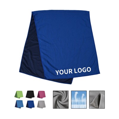 Cooling Mesh Sports Towel 39.5 x 11.5"