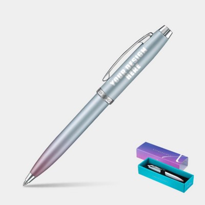 SHEAFFER® 100 9376 Expressions Blue and Pink Pearlised Gradient Ballpoint Pen w/ Gift Box