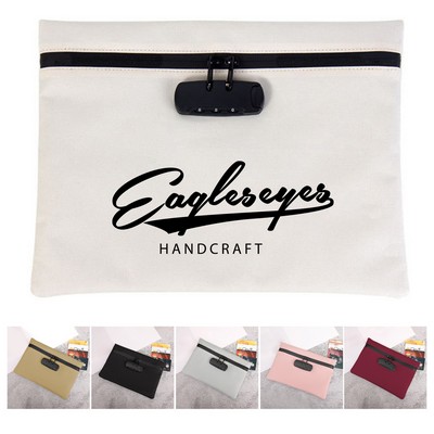 Fireproof Lockable Document Bag