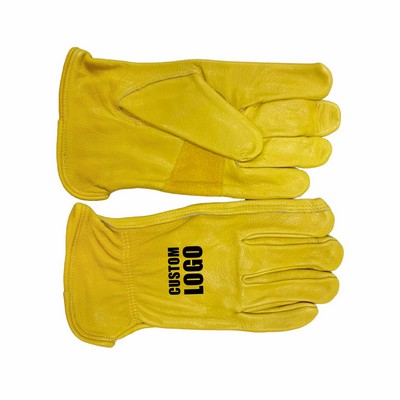 Industrial Leather Safety Work Gloves