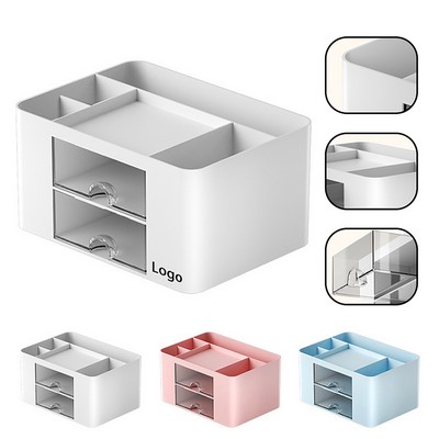Plastic Multifunctional Drawer Desk Organizer