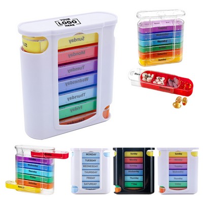Stackable Weekly Pill Box