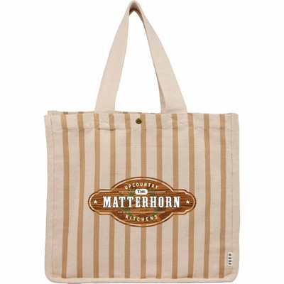 FEED Striped Carry Tote