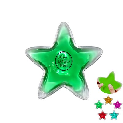 Custom Reusable Instant Hand Warmer - Star Shape