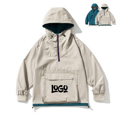 Casual Hooded Pullover Jackets