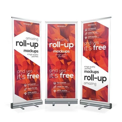 Retractable Roll Up Banner Stand