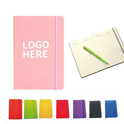 A6 Dimensions Genuine PU Leather Journal