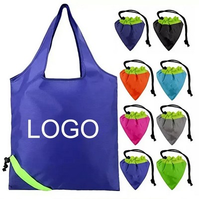 Fold Away Cinch Tote Bags