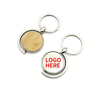 Circular Swivel Keyring