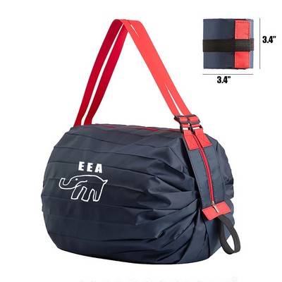 Foldable Grocery w/Shoulder Strap