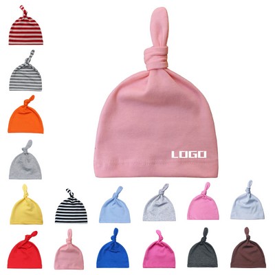 Infant Soft Knot Hat Set, 0-6 Months