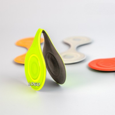 Reflective Magnetic Clip for Night Safety Gear Use