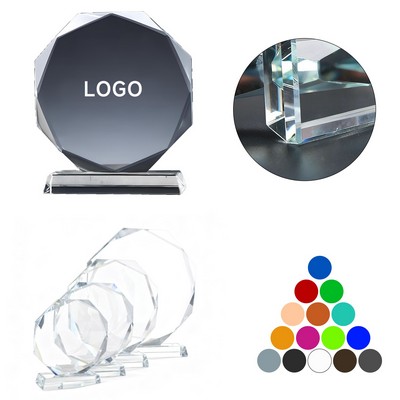 Custom Crystal Trophy Award