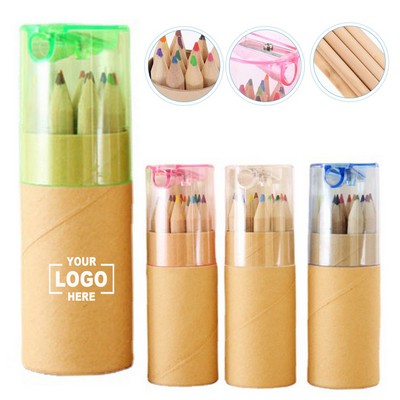 Colored Pencil Set With Sharpener