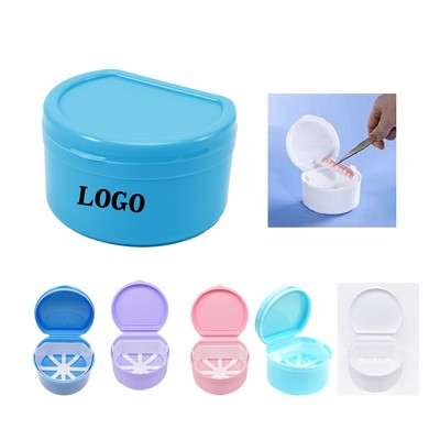 Plastic Denture Storage Case