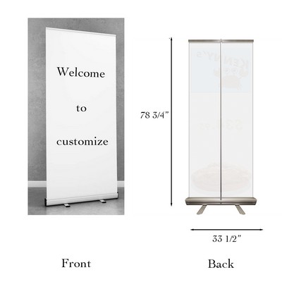 Retractable Banner Stand with Padded Canvas Bag