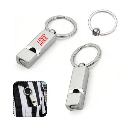Cubic Whistle Keyring