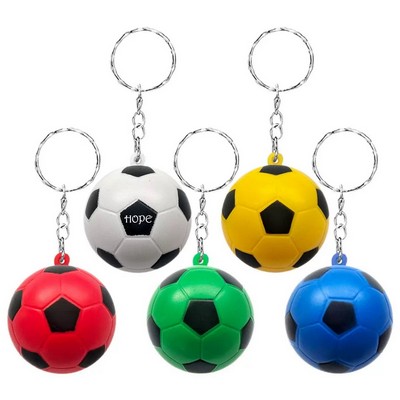 Soccer Ball Keychain