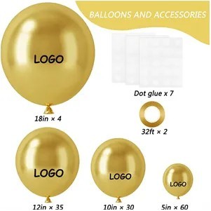 Metallic Gold Balloons