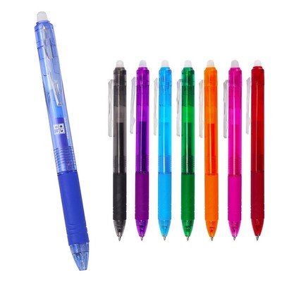Erasable Refillable Retractable Gel Ink Pen