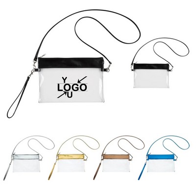 Clear Wristlet Bag