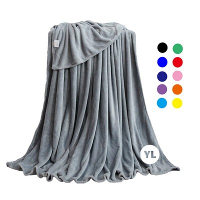 Warm Soft Fleece Throw Blanket