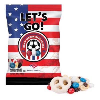 Soccer M&M'S Snack Mix - 4 oz Digibag