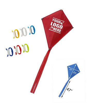 Diamond Kites With Long Tail