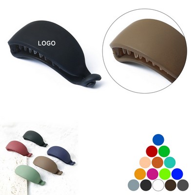 SYHENRY252Frosted Banana Hair Clip