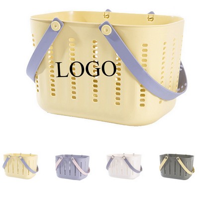 Portable Plastic Bath Basket