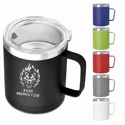 12 Oz. Powder Coated Stainless Steel Camping Mug