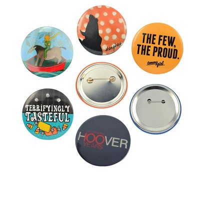 Round Metal Enamel Pin