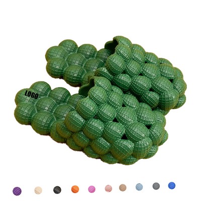 Bubble EVA Slides Closed Toe Comfort Sandals