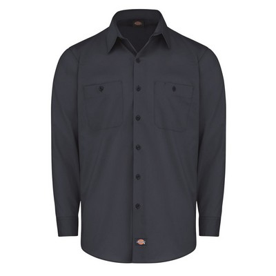 Dickies Men's Tall Industrial Worktech Ventilated Long Sleeve Work Shirt - LL51T