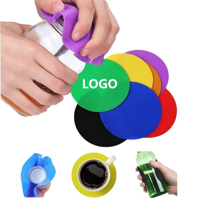 Silicone Round Jar Opener Coaster