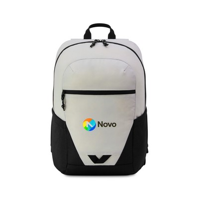 Peak Recycled rPET Laptop Backpack - Quiet Grey