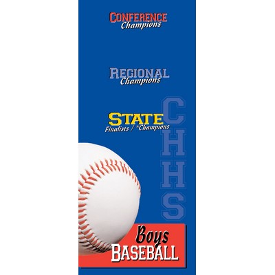 Two-Sided Pole Banner 30"x72" - Vinyl