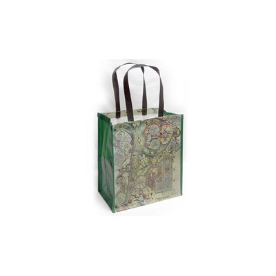 Laminated Woven Polypropylene Muscle Tote Bag (12"x8"x13")*TARIFF ITEM - CALL OR EMAIL FOR PRICE*
