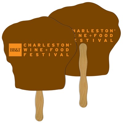 Chef Hat Fast Hand Fan (2 Sides) 1 Day