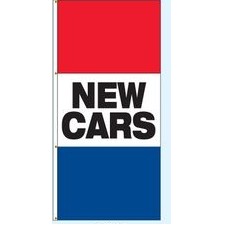 Single Faced Free Flying Drape Flags (New Cars)