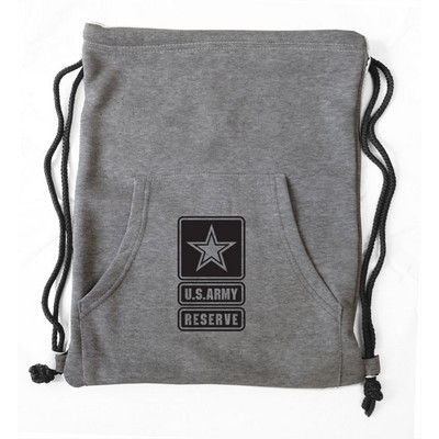 Drawstring Fleece Backpack