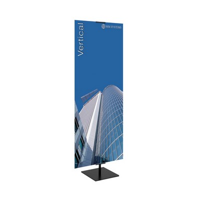 Economy Banner Stand Kit, Single Sided Premium Film (33" x 60")
