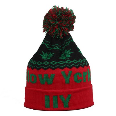 Beanie: Sports Team Knitted Beanie