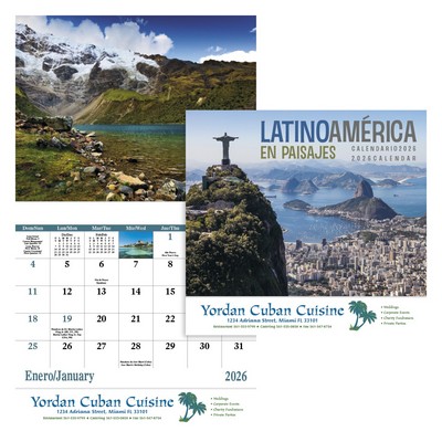 Good Value™ Latinoamerica en Paisajes - Stapled Calendar